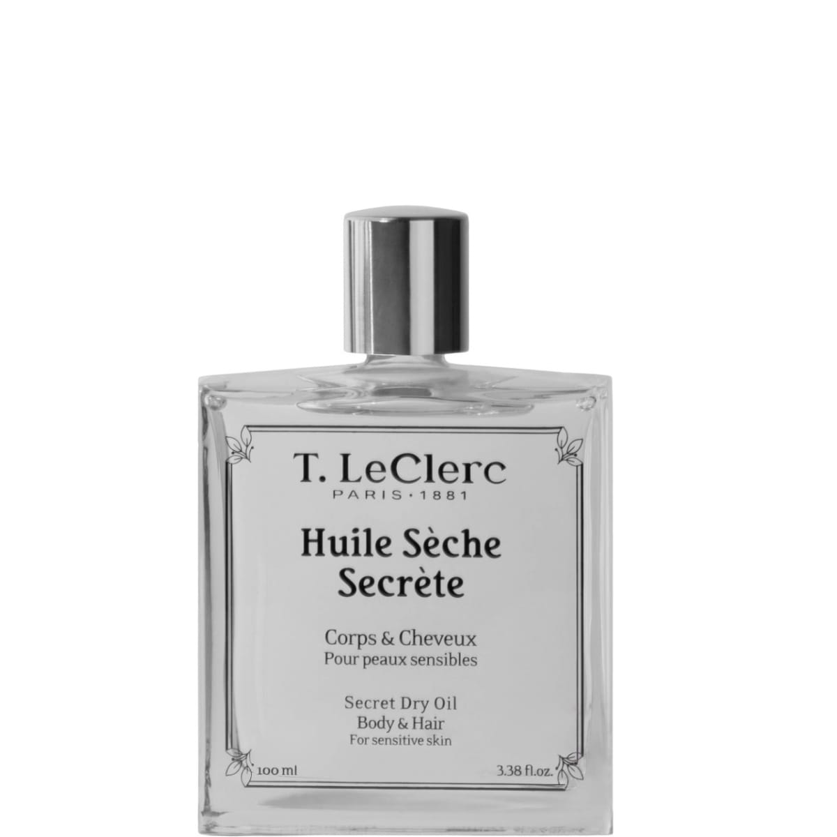 T. Leclerc Huile Sèche SecrèteCorps &  Cheveux - Pour Peaux Sensibles