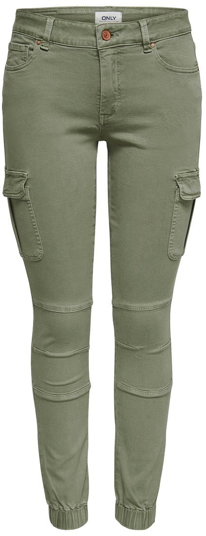 ONLY Cargohose »ONLMISSOURI REG ANK CARGO PNT NOOS«  mit Stretchsäumen