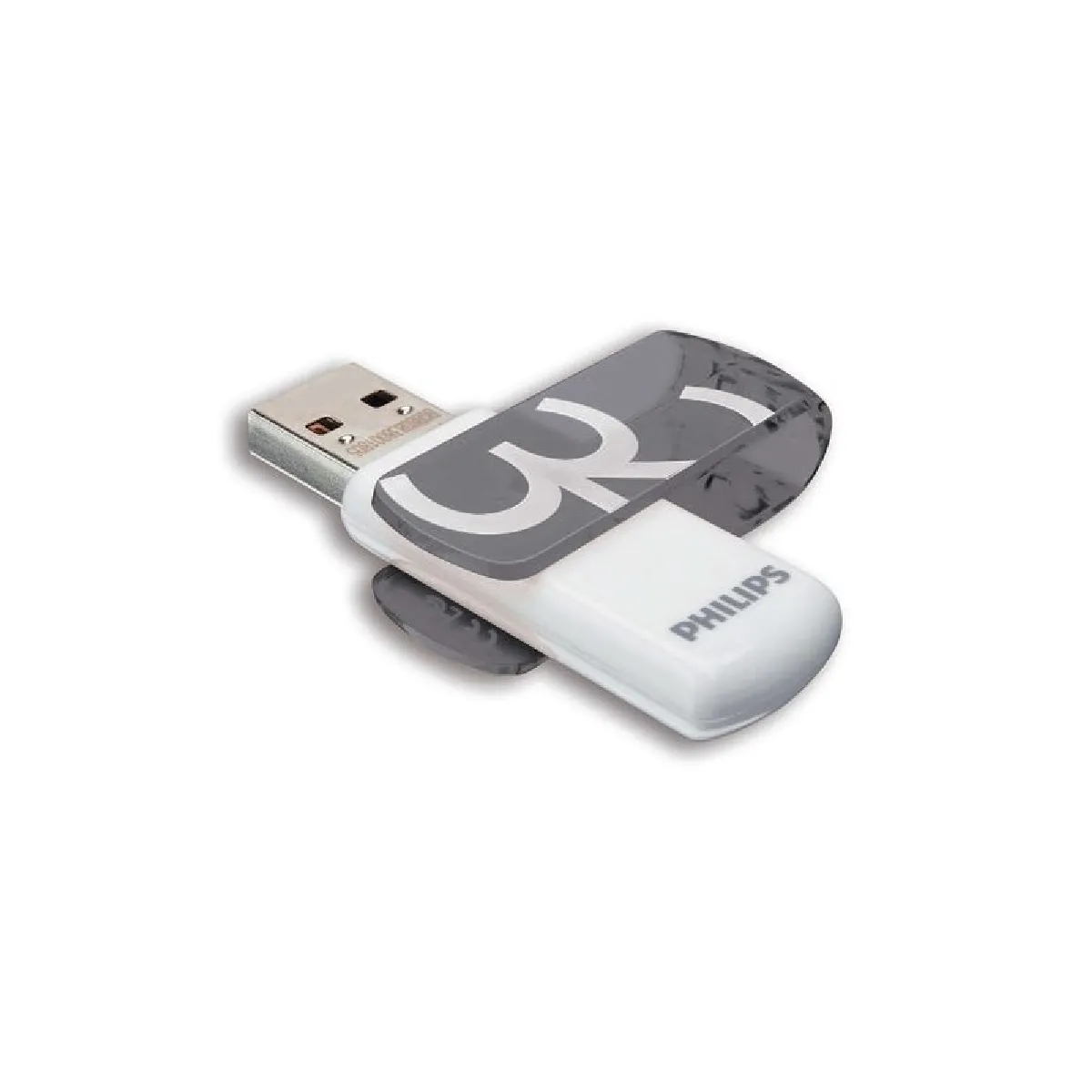 Philips Vivid Pack 32 Go Gris/Blanc
