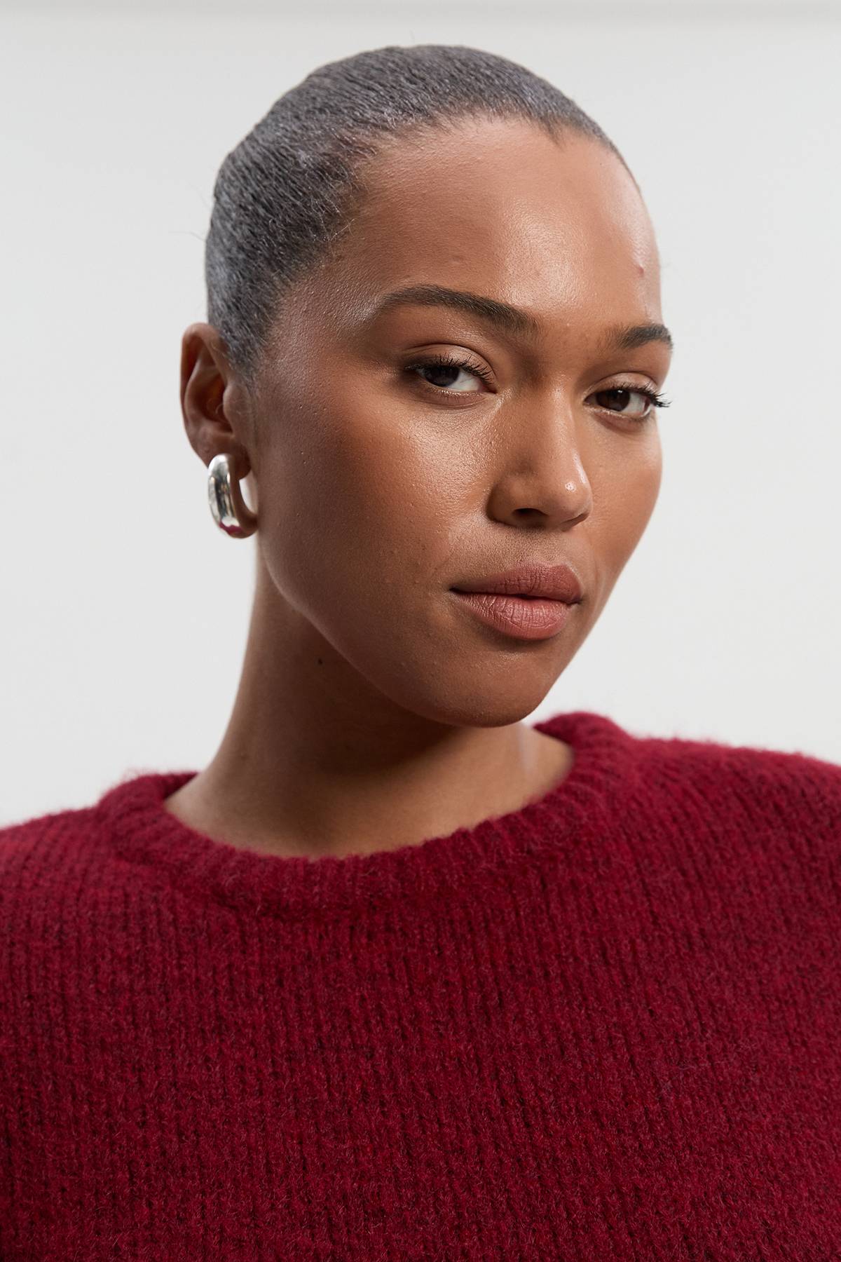 KarenMillen synthétiquell Grande Taille Col Rond en Maille Douillette