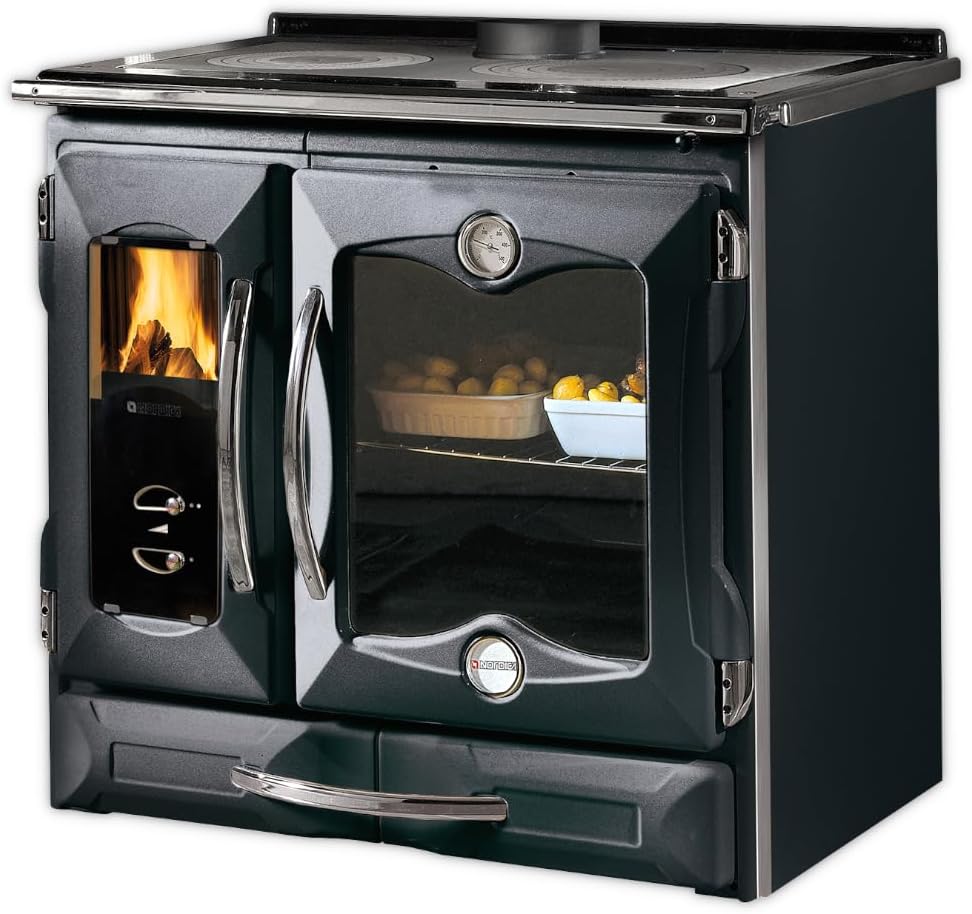 La Nordica Holzherd | SUPREMA.16 | 9 kW | Schwarz