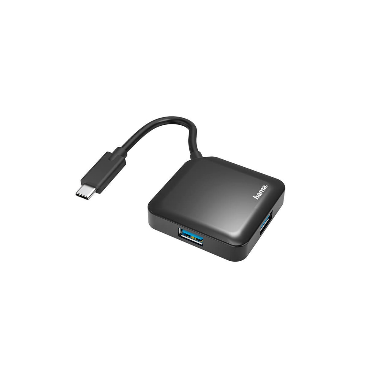 HAMA Hub USB-C 4x Porter 5 Gbit/s