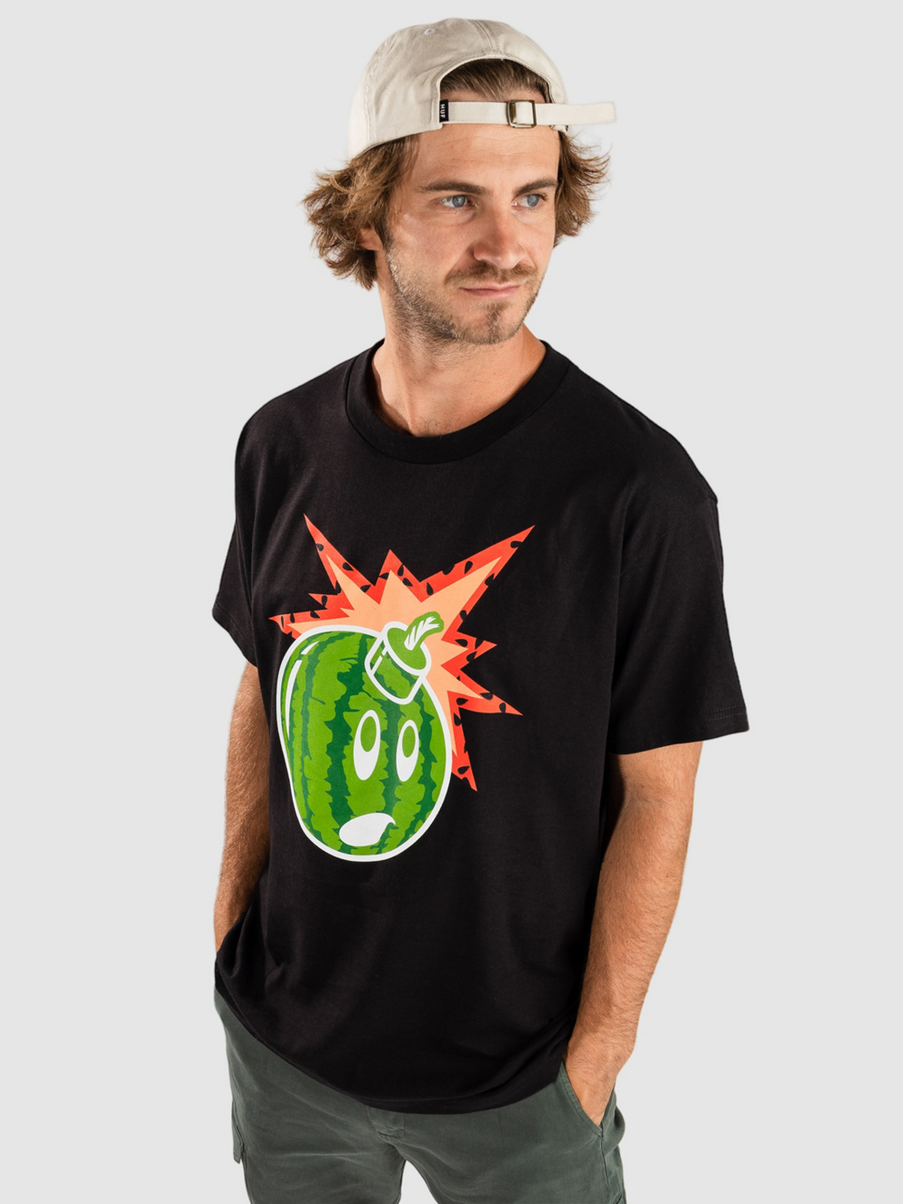 Adam Bomb Watermelon T-Shirt black