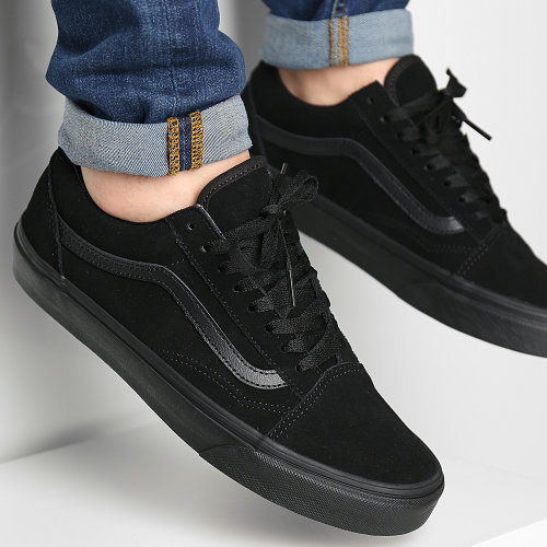Baskets Old Skool Suede 38G1NRI Black Black Black