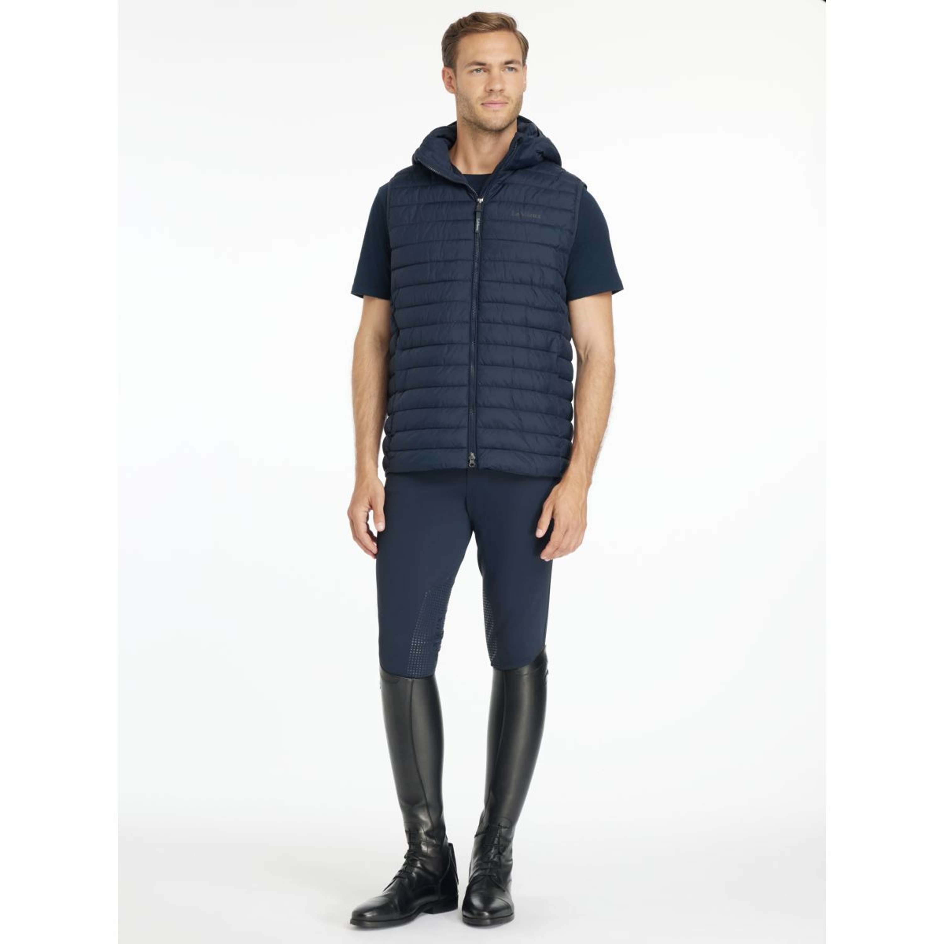 LeMieux Bodywarmer Puffer Heren Navy