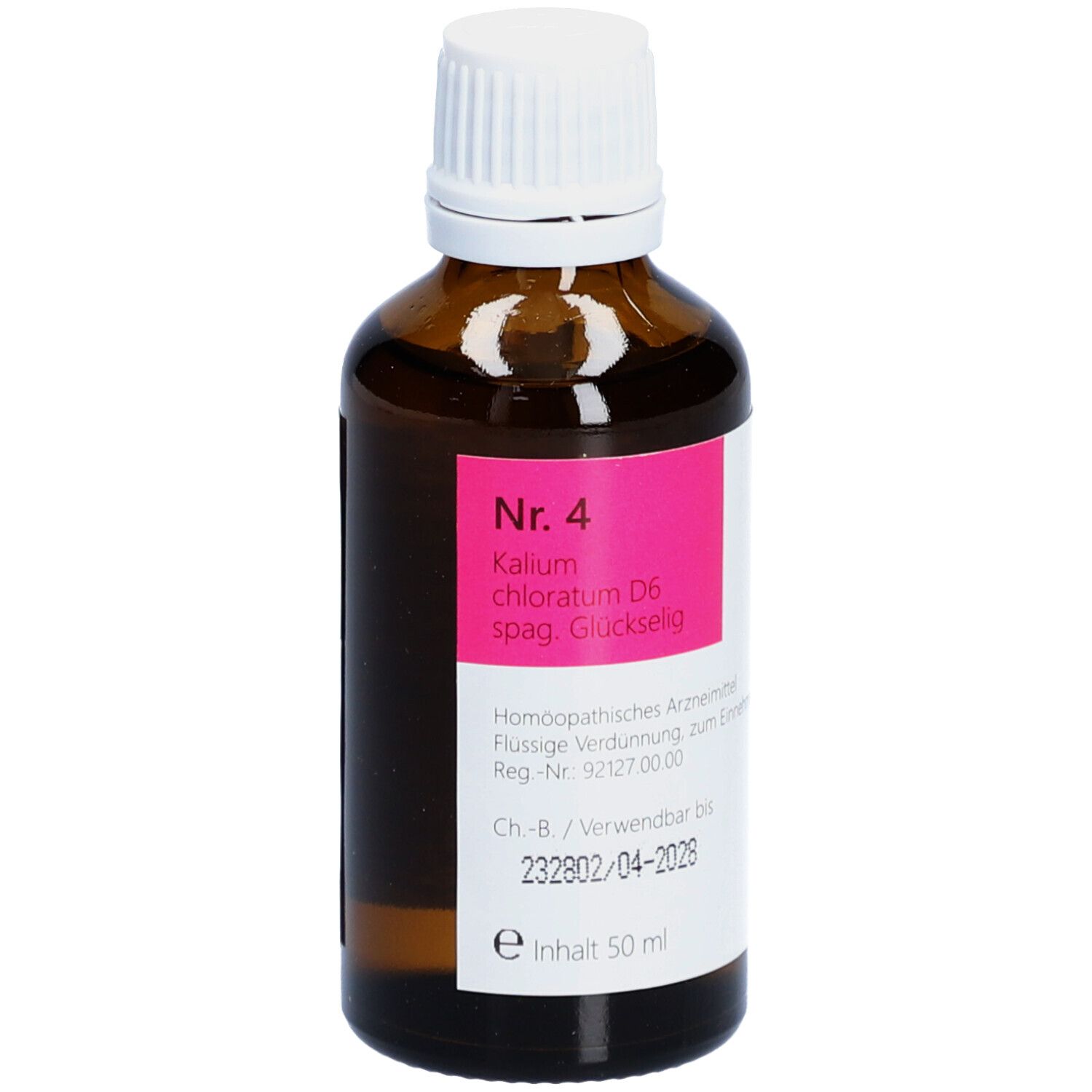 NR.4 Kalium chloratum D 6 spag.Glückselig