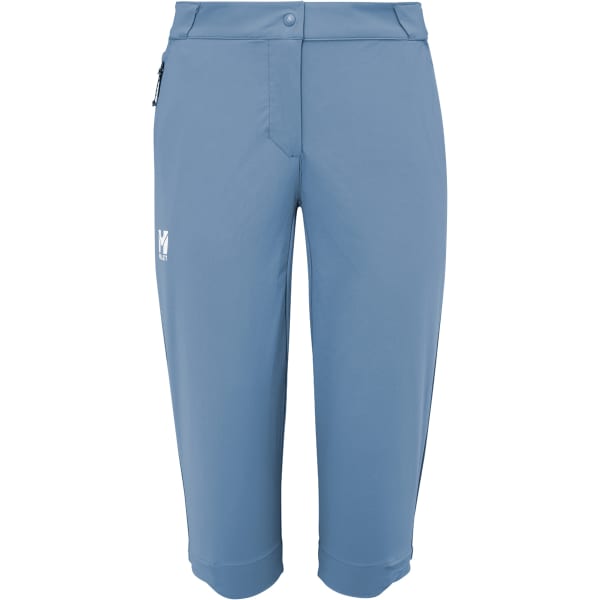 Pantacourt randonnée MILLET UBIC STRETCH 3/4 PANT W CORONET BLUE