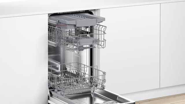 Bosch Serie 4 opvaskemaskine SPU4HMS10E (45cm stål)