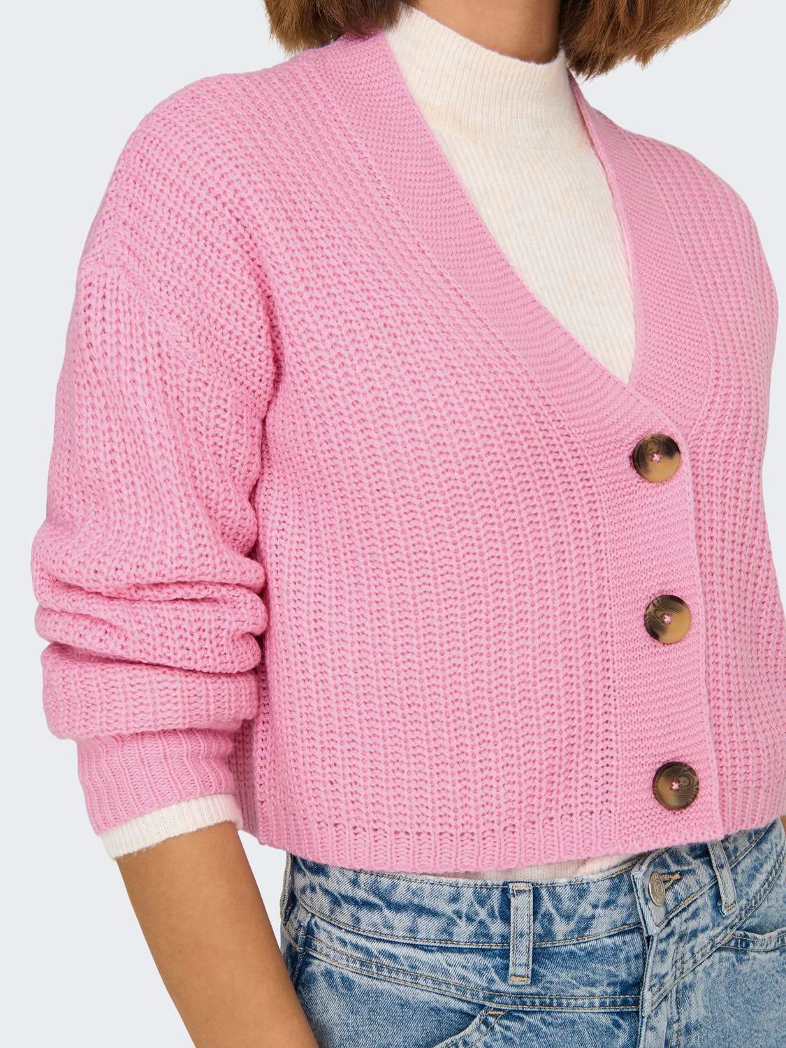 ONLCAROL Strickjacke Prism Pink