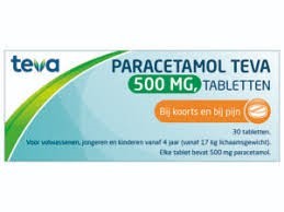 Teva Paracetamol 500 mg 30 Tabletten