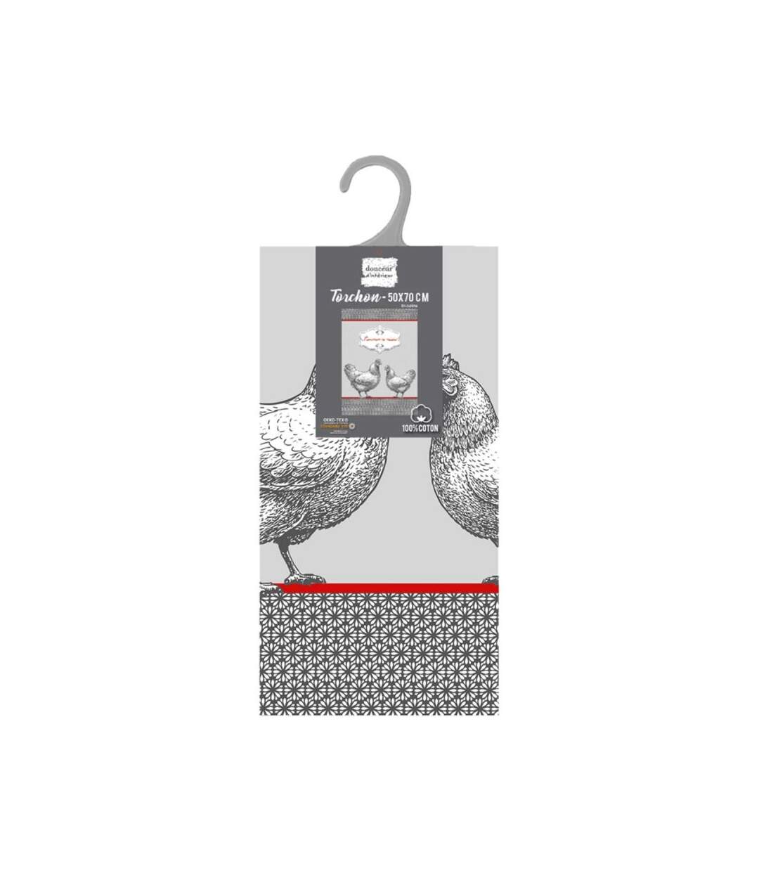 Torchon de Cuisine En Cuisine 50x70cm Gris