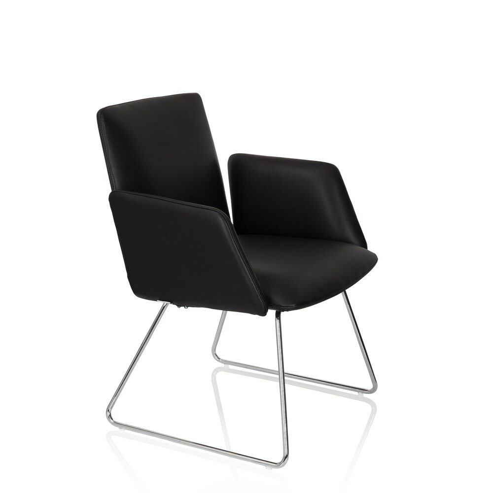Polsterstuhl DESIGNIA V Kunstleder mit Armlehnen hjh OFFICE
