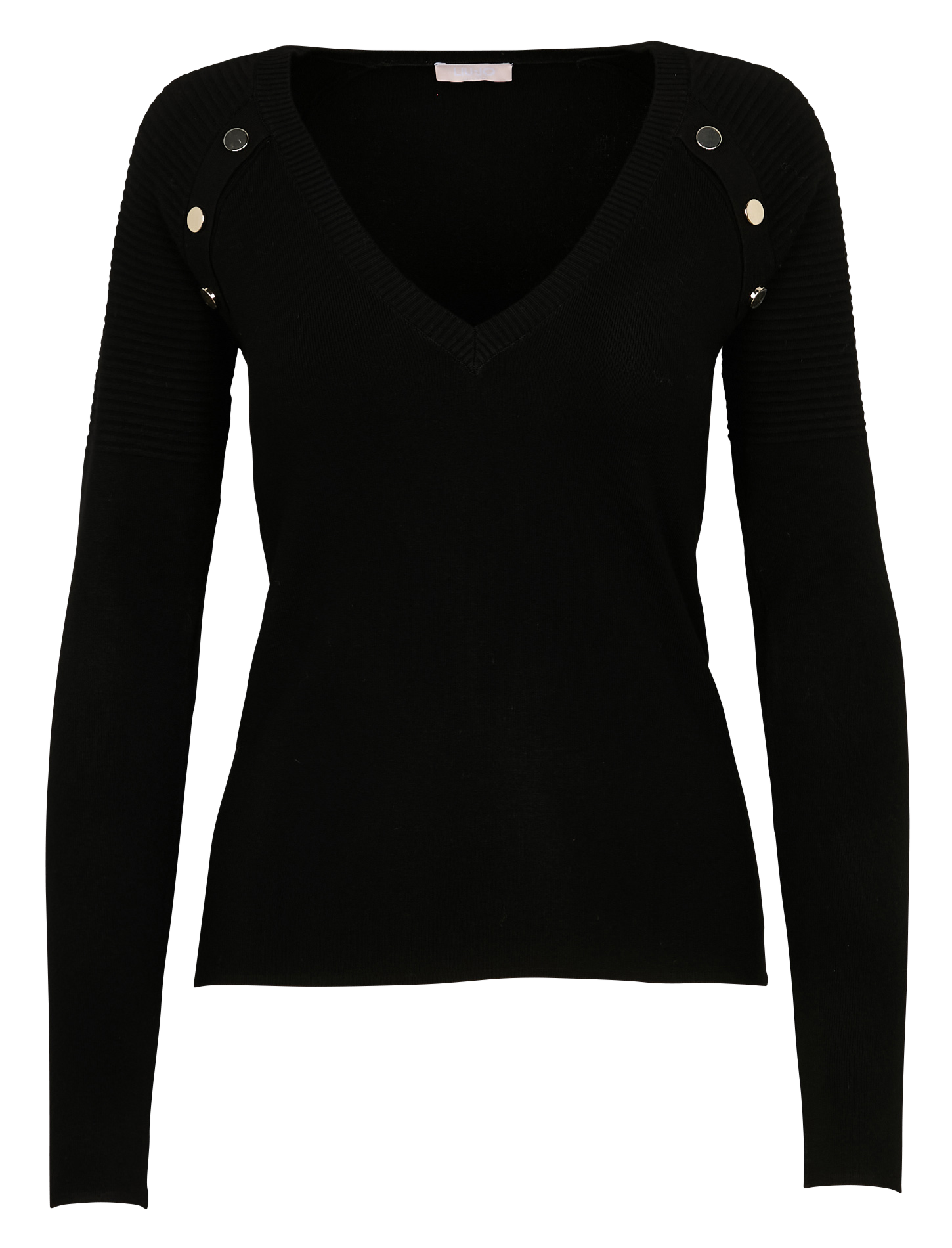 Pull col V| Noir