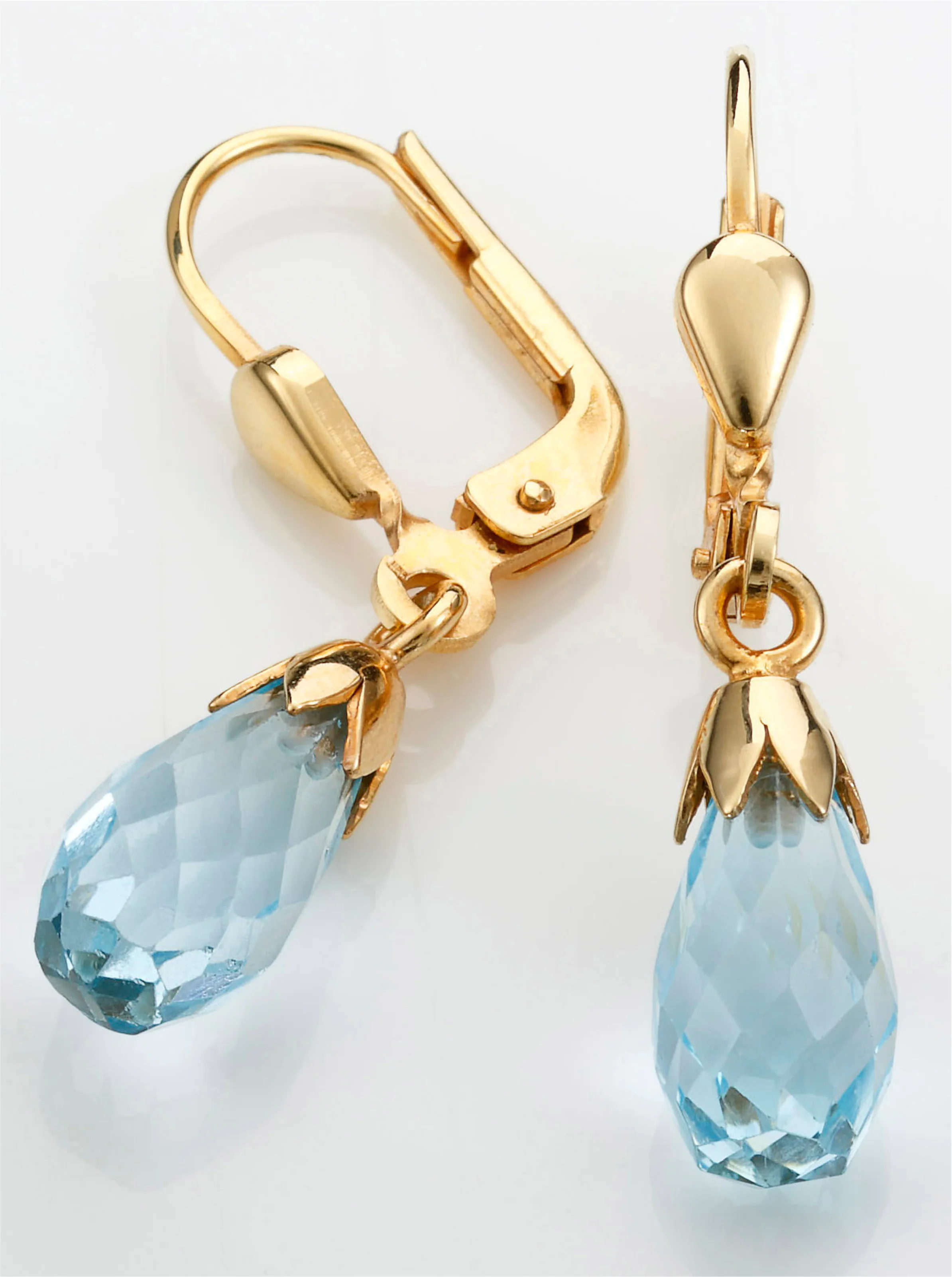 Ohrhänger in Gelbgold 375