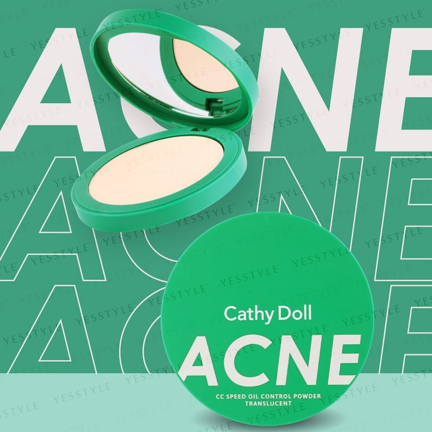 Cathy Doll - Acne CC Speed Oil Control Poeder Transparant