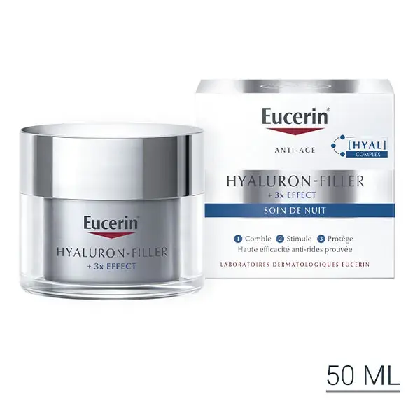 Rotina Facial Antienvelhecimento Eucerin HYALURON-FILLER com Efeito 3x