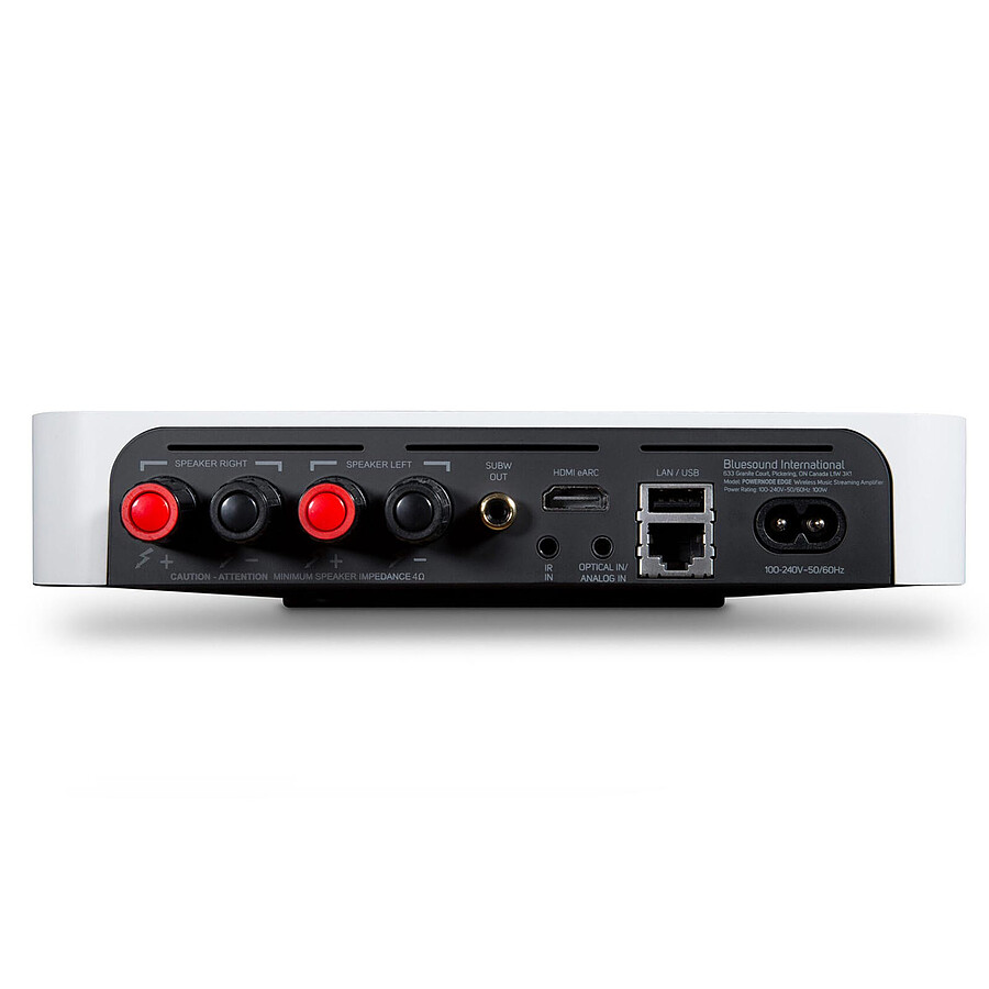 Bluesound Powernode Edge Blanc