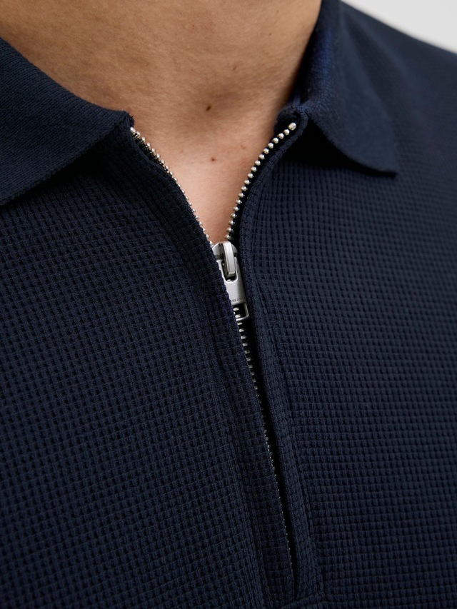 Jack & Jones PlusSize Poloshirt »JJEAUSTIN ZIP POLO SS NOOS PLS«
