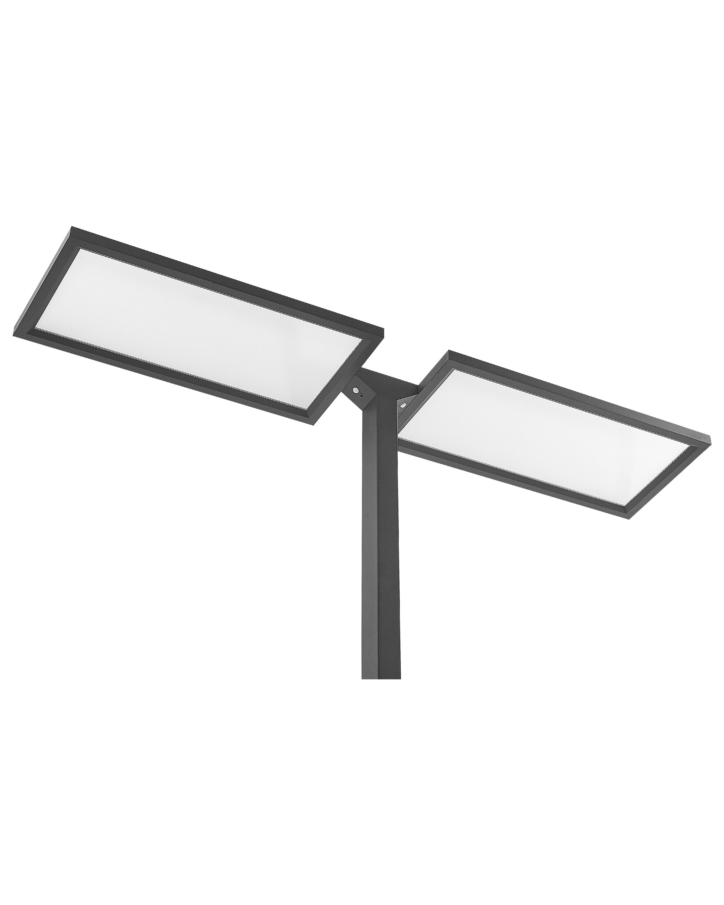 LED staande lamp SCULPTOR met bewegingssensor Metaal Zwart