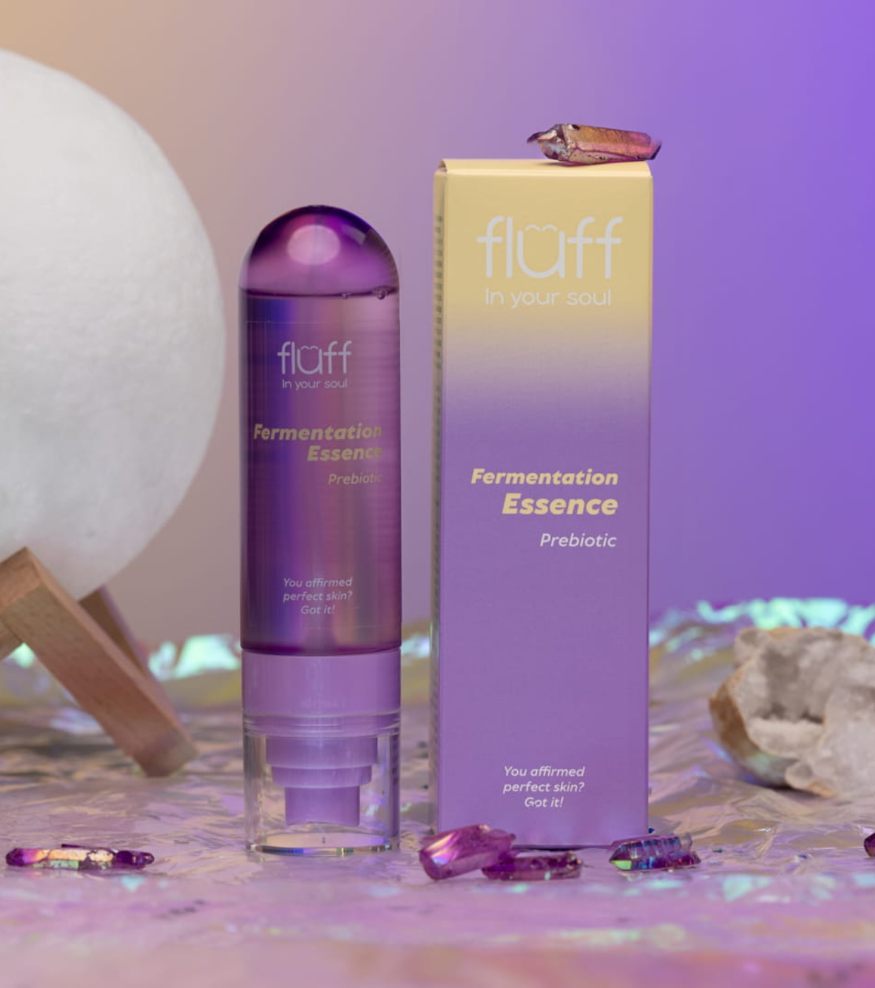 Fluff - *In Your Soul* - Essência facial com prebióticos à base de filtrado de arroz fermentado