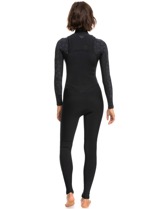 3/2mm Swell Series Combinaison de surf zip poitrine Noir Femme