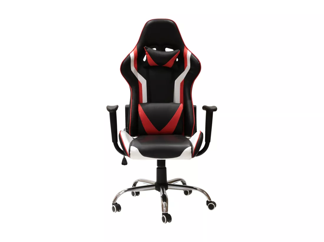 Chaise Gamer One Noir, Rouge, Blanc