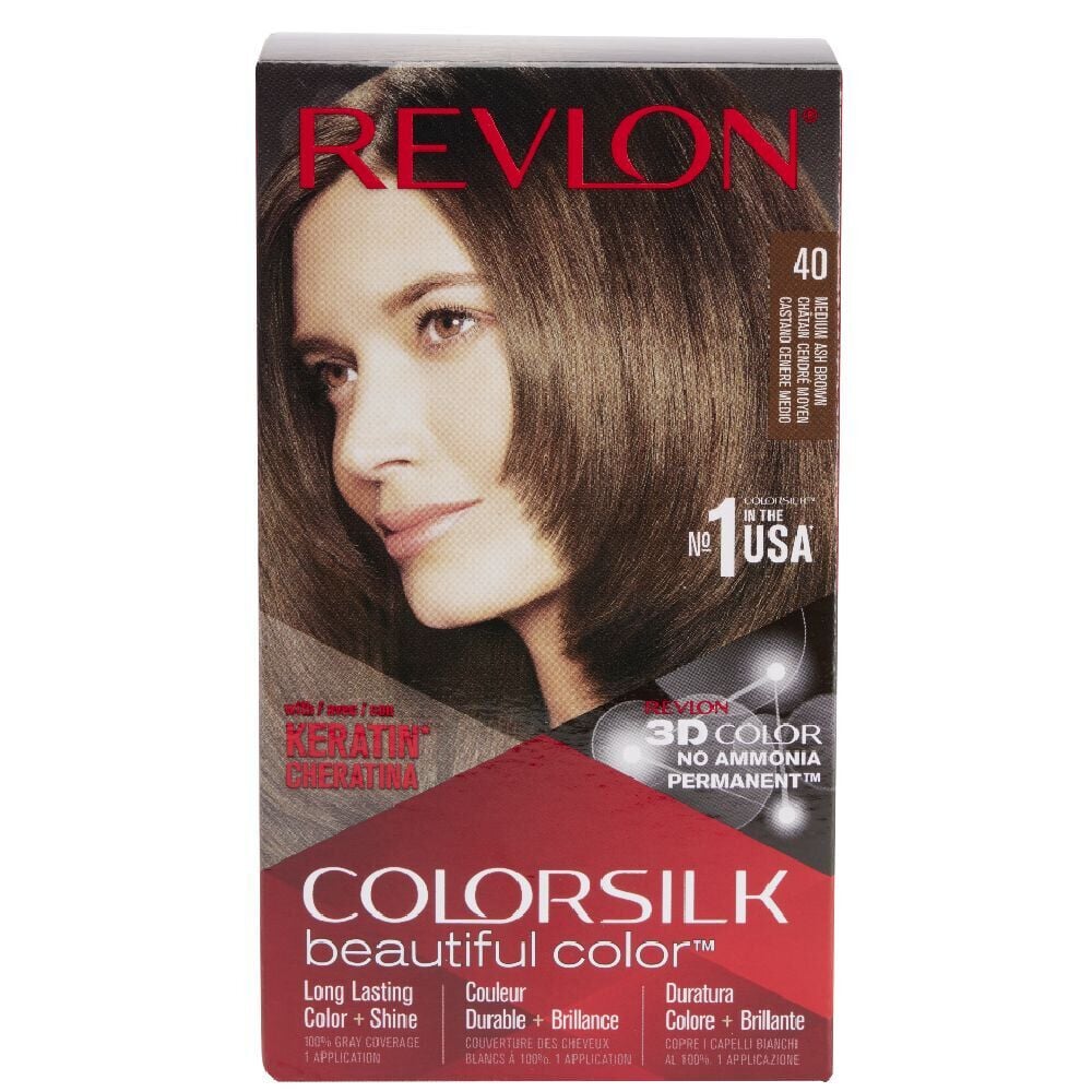 Coloration cheveux  Chatain cendré moyen 40 Revlon