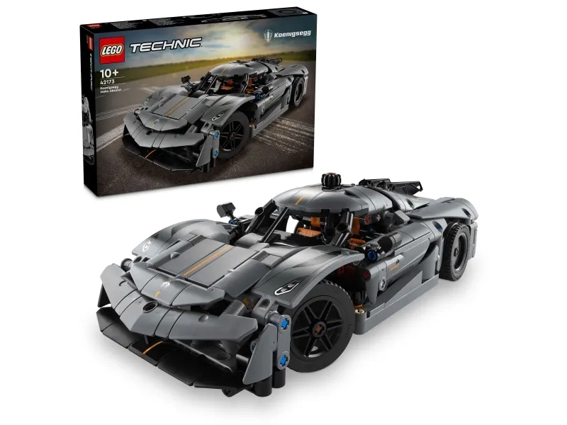 LEGO Technic 42173 Koenigsegg Jesko Absolut-hyperbil – grå