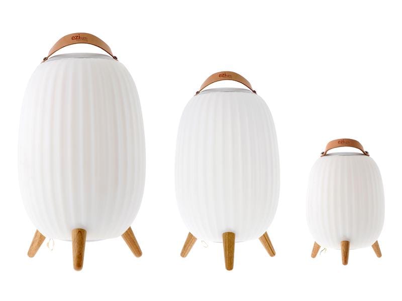 ezilight Laterne Ambiant M, Kabellose Bluetooth Musiklaterne