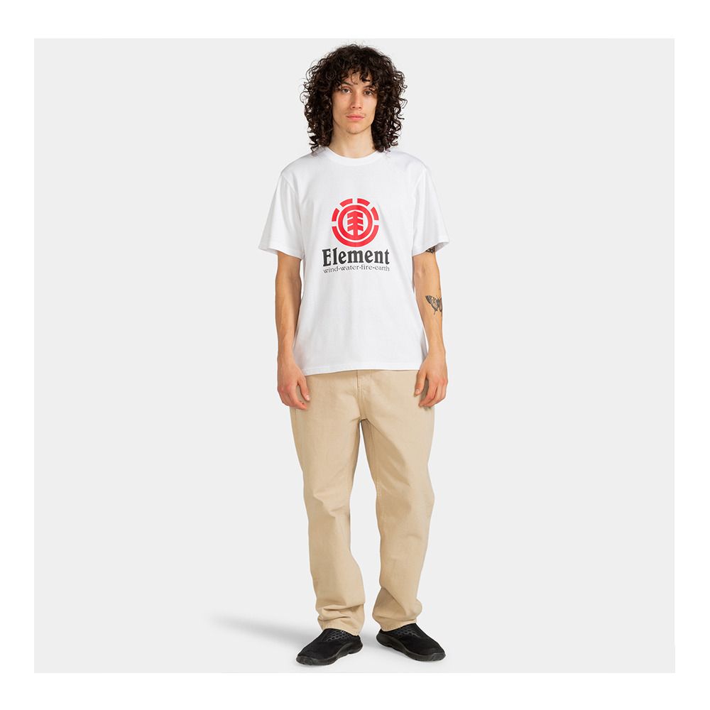 Element VERTICAL - Tee-shirt Homme optic white