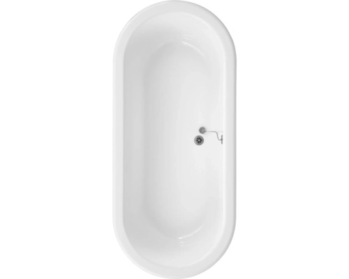 OTTOFOND Yorkshire bad, 80,5 x 180 cm, glanzend wit, glad, 703101