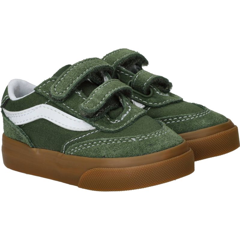 Vans Brooklyn LS V Sneakers Groen Jongens