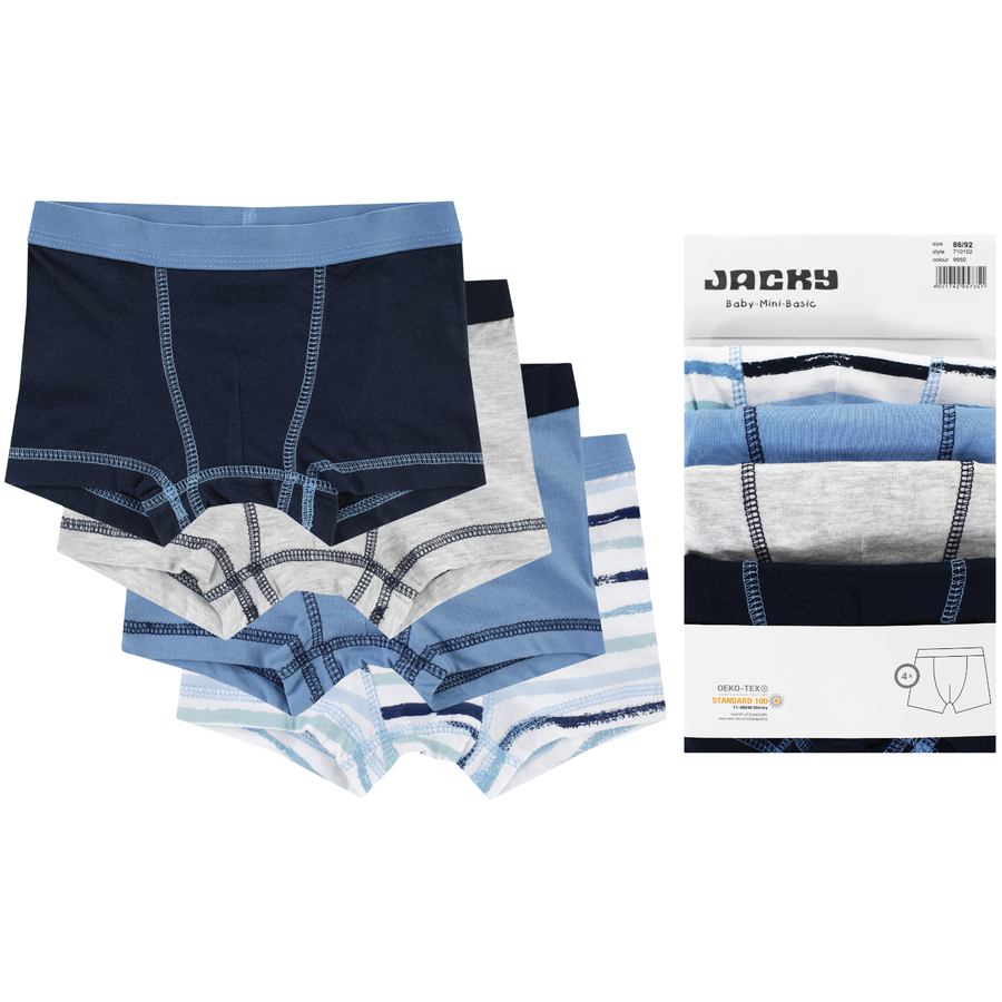 JACKY Boxer Panty 4er Pack