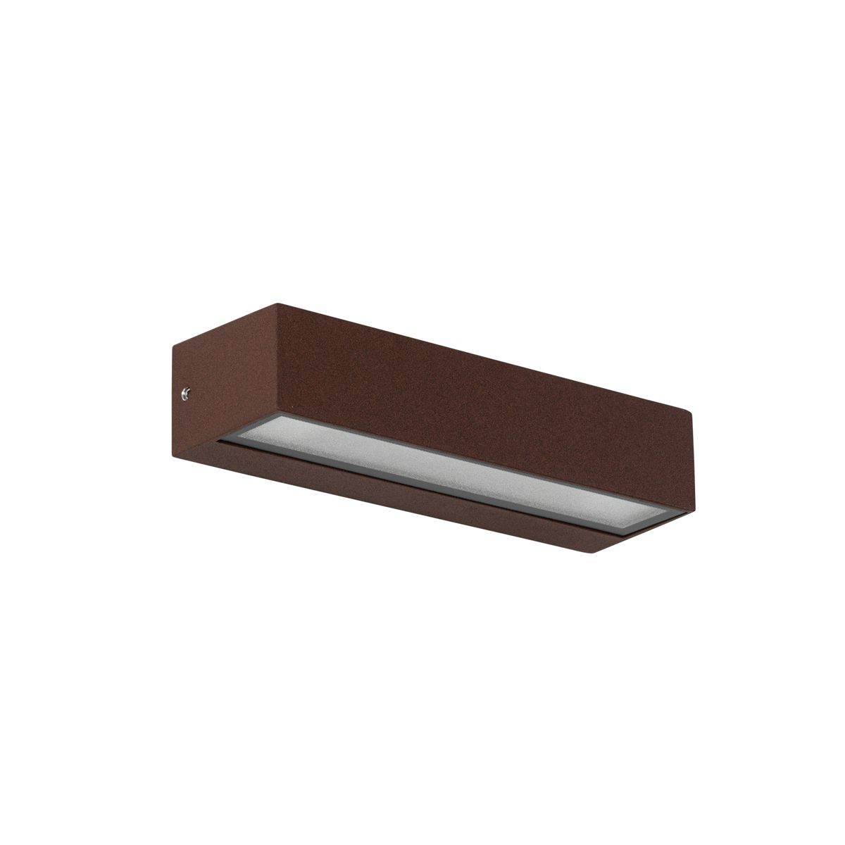 Industriële wandlamp roestbruin incl. LED IP65 - Steph