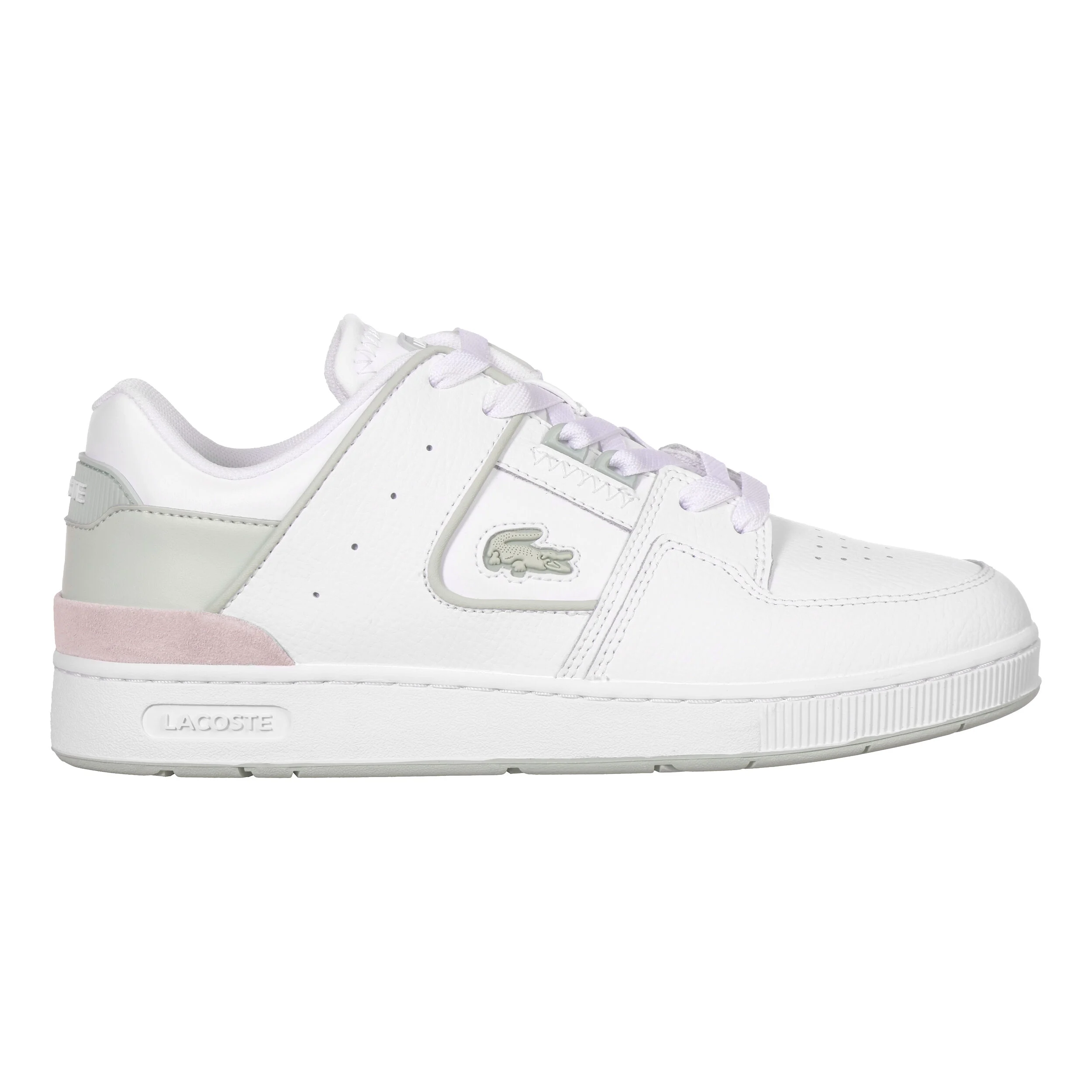 Lacoste Court Cage Baskets Femmes - Blanc , Vert