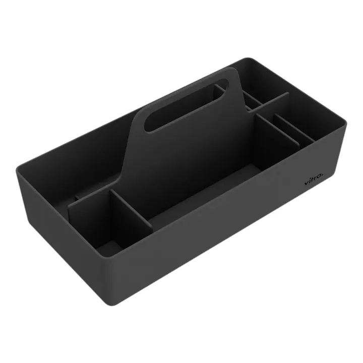 Vitra Rangement Toolbox en plastique recyclé - Arik Levy | Noir