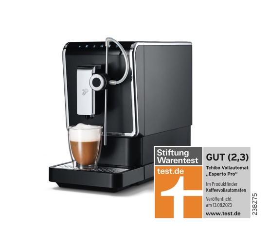 »Esperto Pro« Tchibo Kaffeevollautomat, Anthrazit
