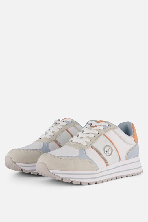 Tamaris Essentials Sneakers beige Textiel