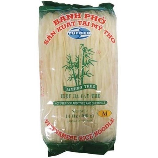 Bamboo Tree Rijst Noedels Banh Pho 3mm (M) 400g