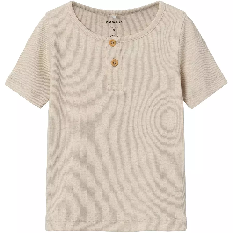 name it T-Shirt Nmmkab Peyote Melange