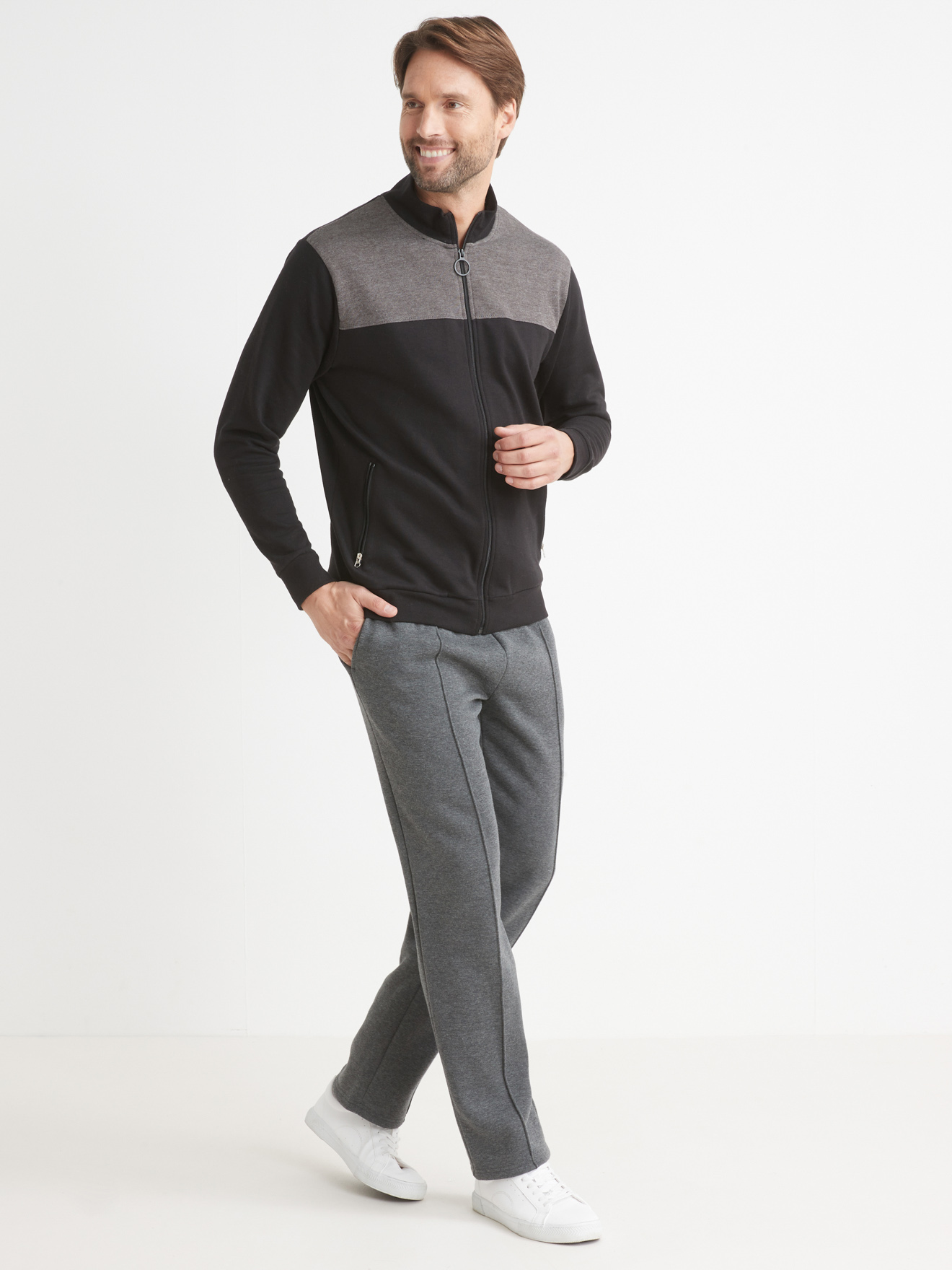 Veste zippé en molleton