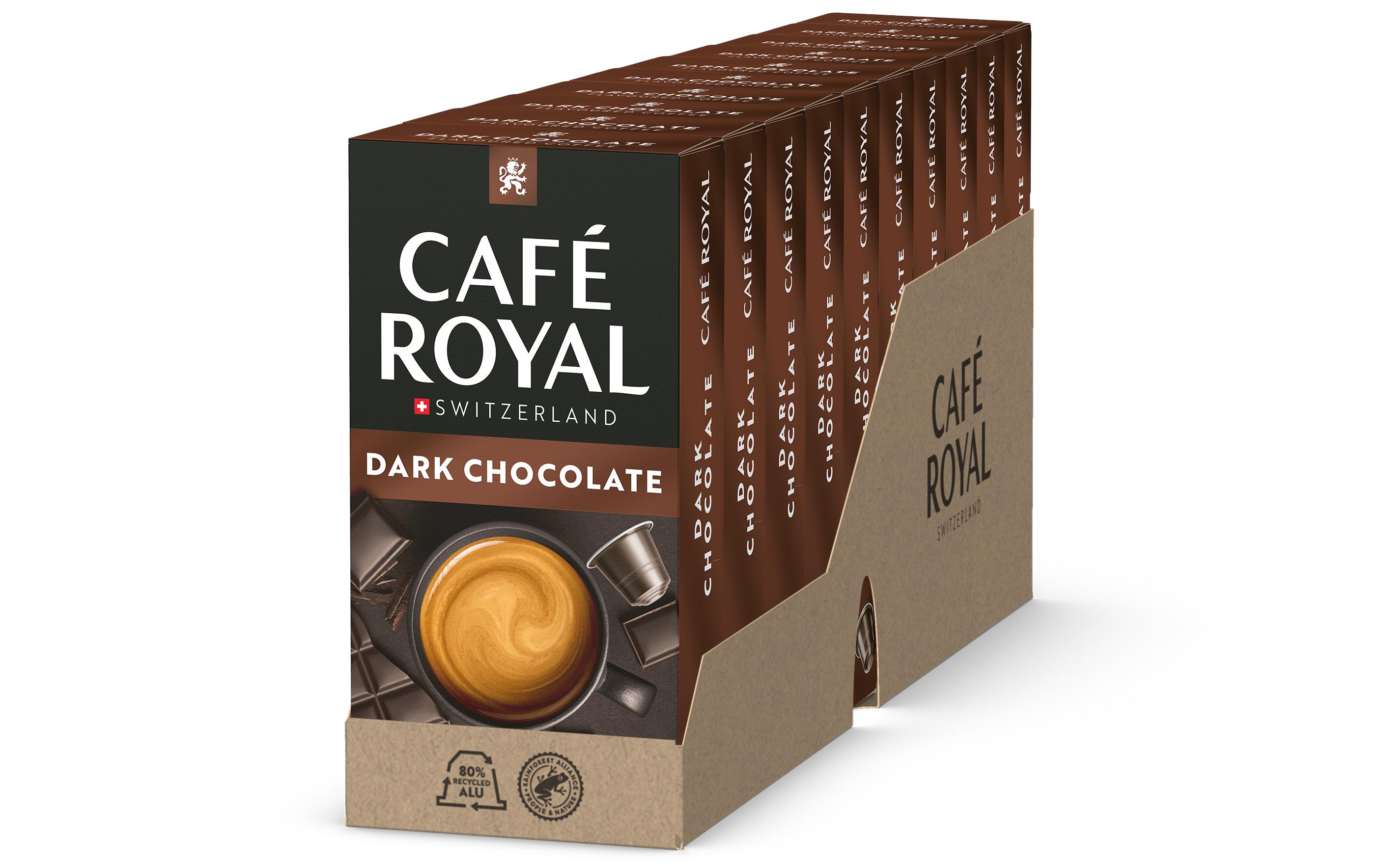 Kaffeekapseln für Nespresso Dark Chocolate 100 StückKaffeekapseln für Nespresso Maschinen
