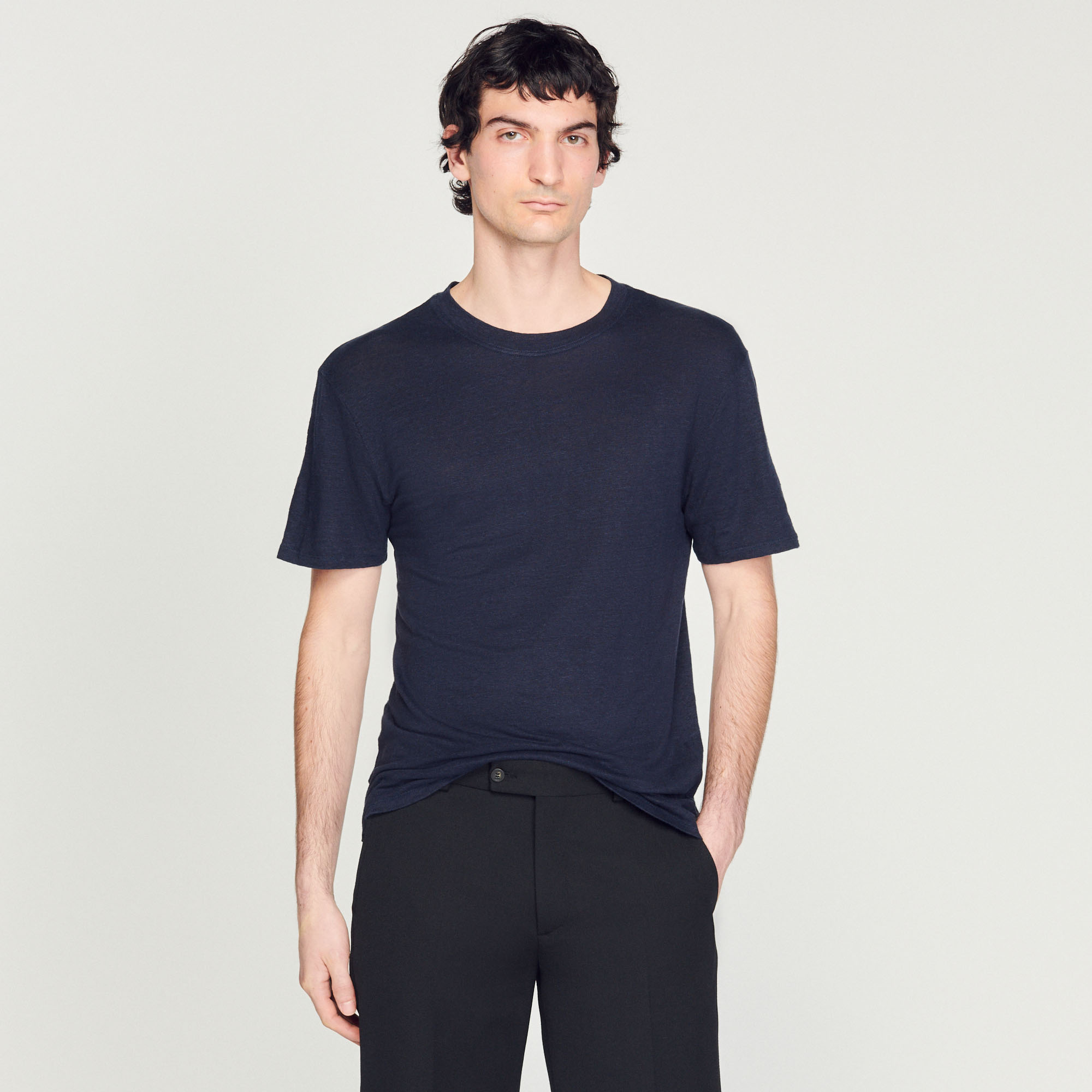 T-shirt en lin certifie