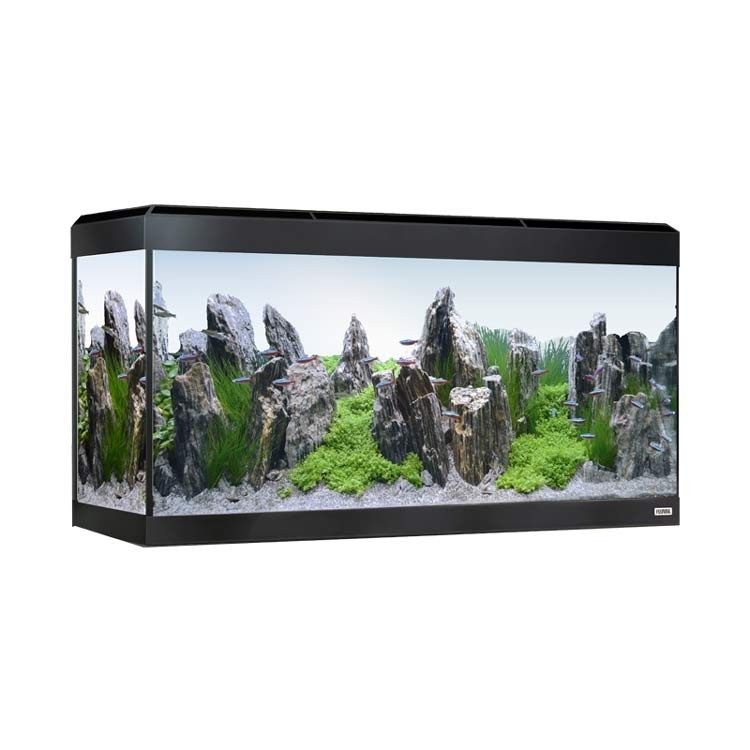 Aquário Fluval Roma Bluetooth LED 200L, Preto