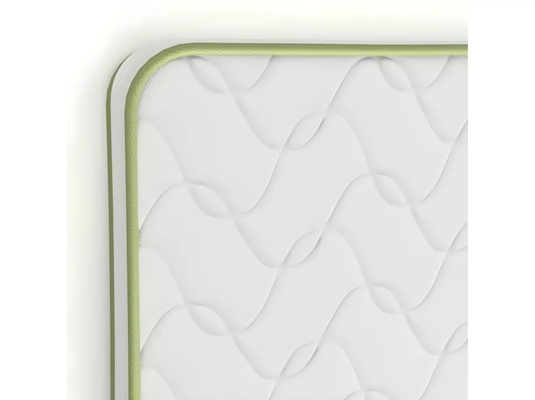 Matelas en mousse 90x190 cm mousse blanc OANA