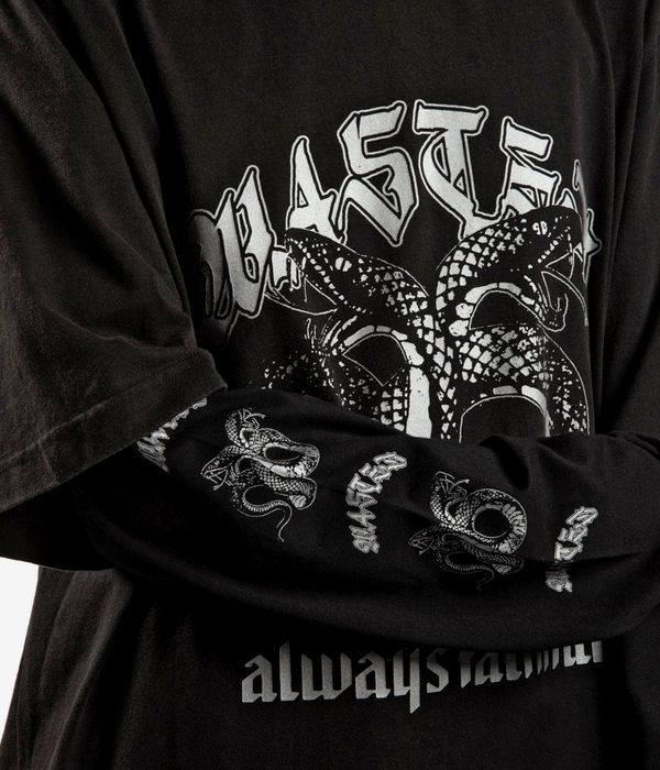 Wasted Paris Lethal Longsleeve (faded black black)