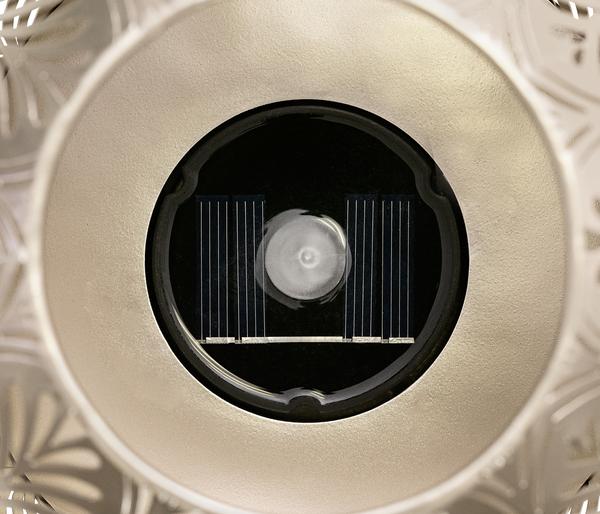 Dehner Solar-Tischleuchte Nora, ca. Ø15/H13