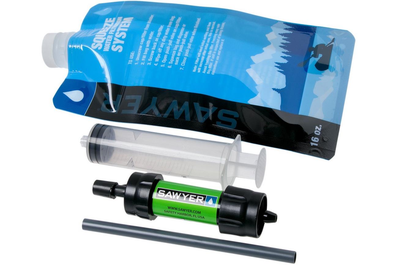 Sawyer Mini SP101 groen, waterfilter