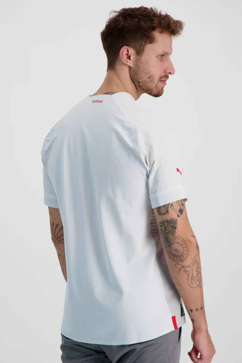 Puma Schweiz Promo Away Herren Fussballtrikot WM 2022