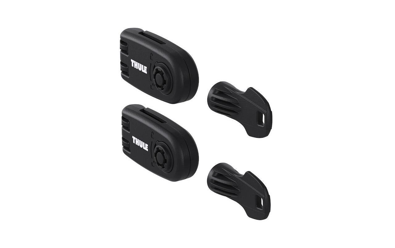 Montage-Kit Wheel Straps Locks 2 Stk.Montagekit für Dachträger vom Systemtyp «Flush railing»